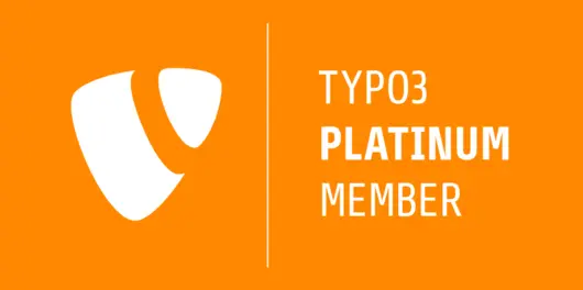 Logo TYPO3 Platinum Member +Pluswerk