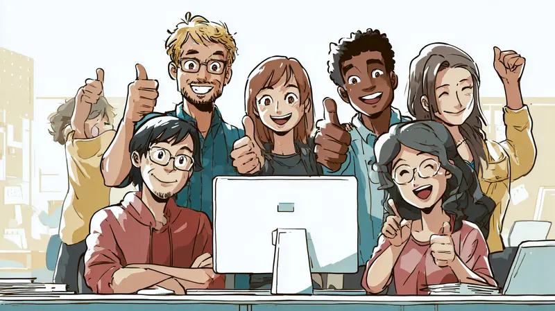 Success with the Happy Path Project team gives thumbs up