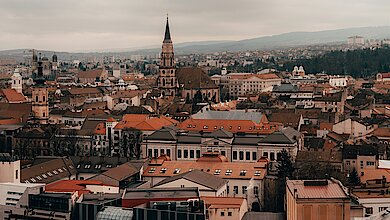 Stadtansicht von Cluj Napoca